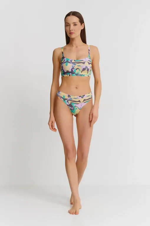 Трусы Chantelle C11D90 A59 Chromatica waves print