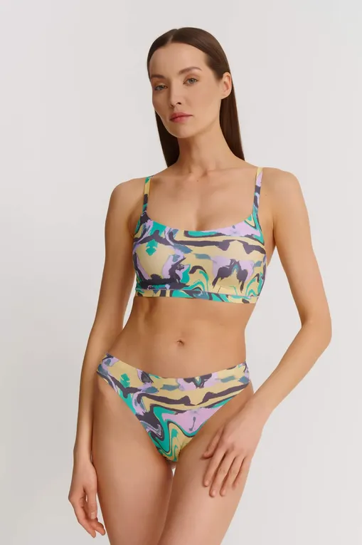 Трусы Chantelle C11D90 A59 Chromatica waves print