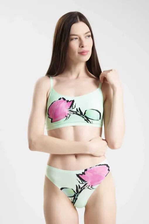 Трусы Chantelle C11D90 B32 Cut out rose