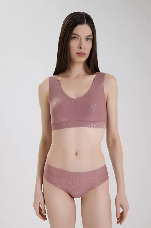 Трусы Chantelle C11DC7 B17 Pink leo shimmer