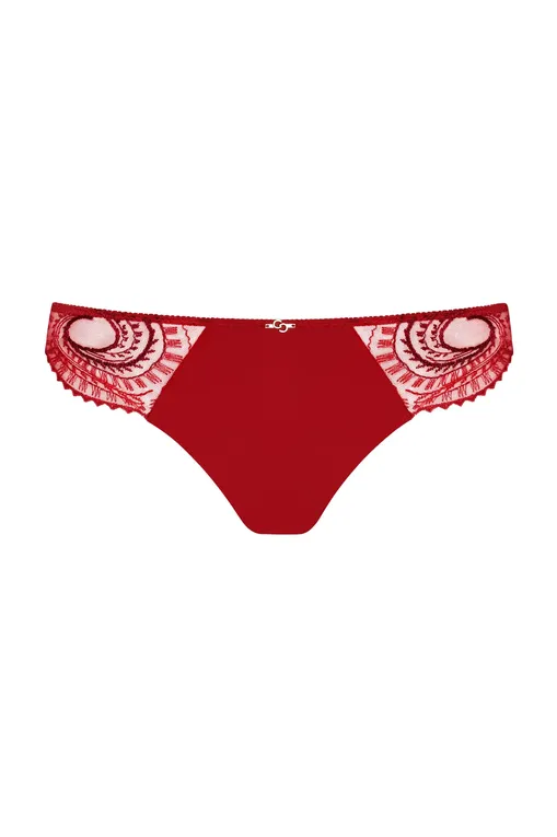 Трусы Chantelle C11YA0 0CX Passion red-Aubergine