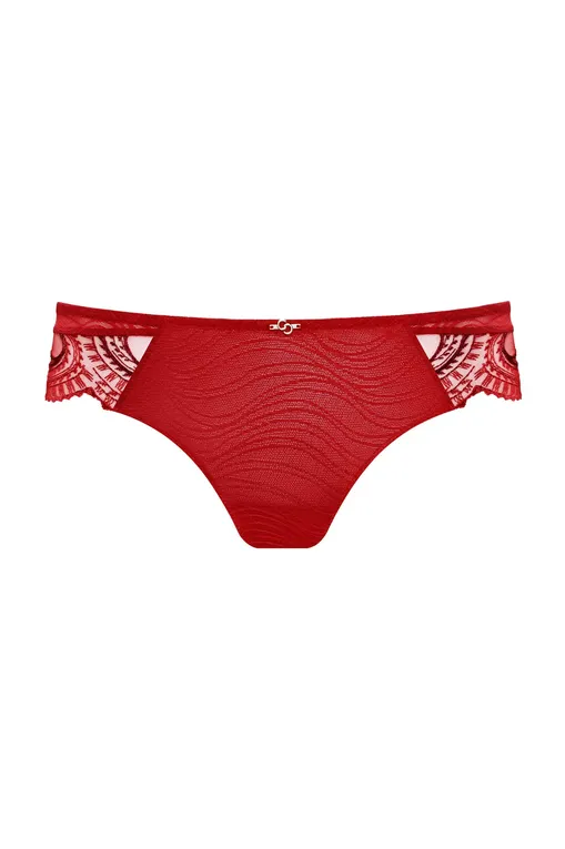 Трусы Chantelle C11YB0 0CX Passion red-Aubergine