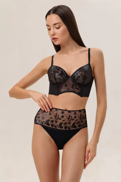 Трусы Chantelle C22CG5 0KC Black vinyl