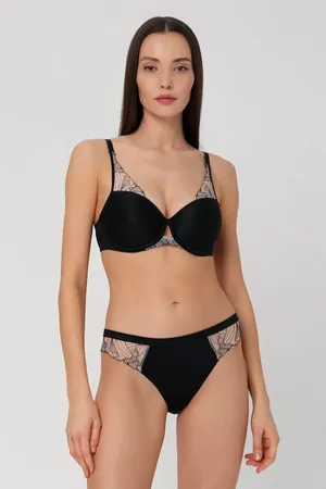 Chantelle C22DA0 0V9 Black-Golden beige