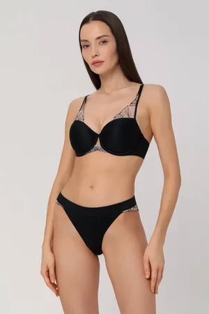 Chantelle C22DG0 0V9 Black-Golden beige