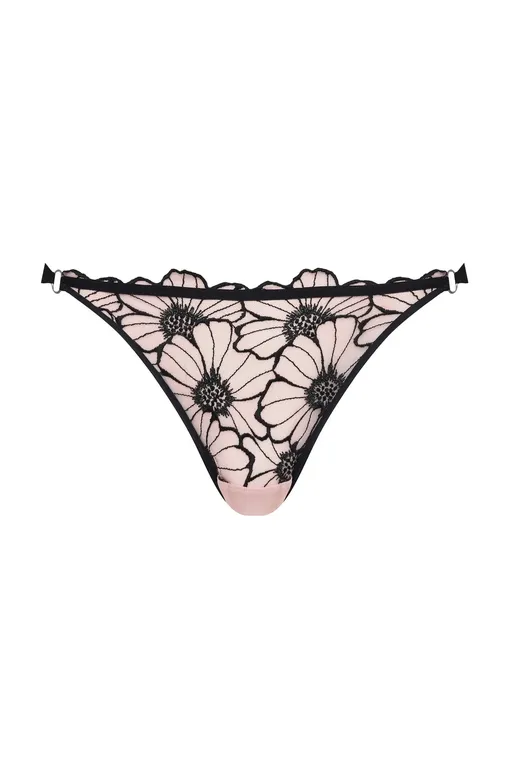 Трусы Chantelle C22OG5 A38 Black/soft pink