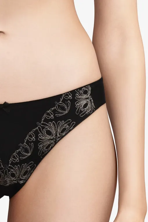 Трусы Chantelle C26030 0A1 Noir/Or