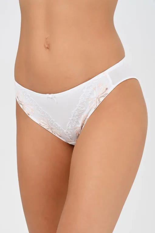 Трусы Chantelle C26030 0QS White-brown