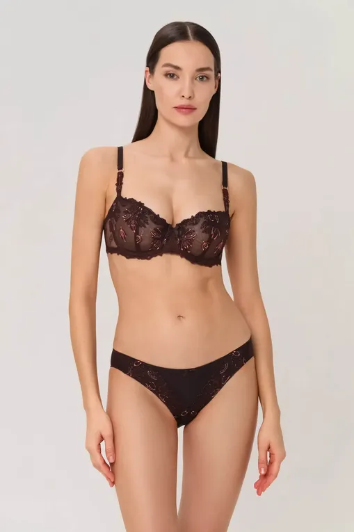 Трусы Chantelle C26030 0Q2 Glossy brown