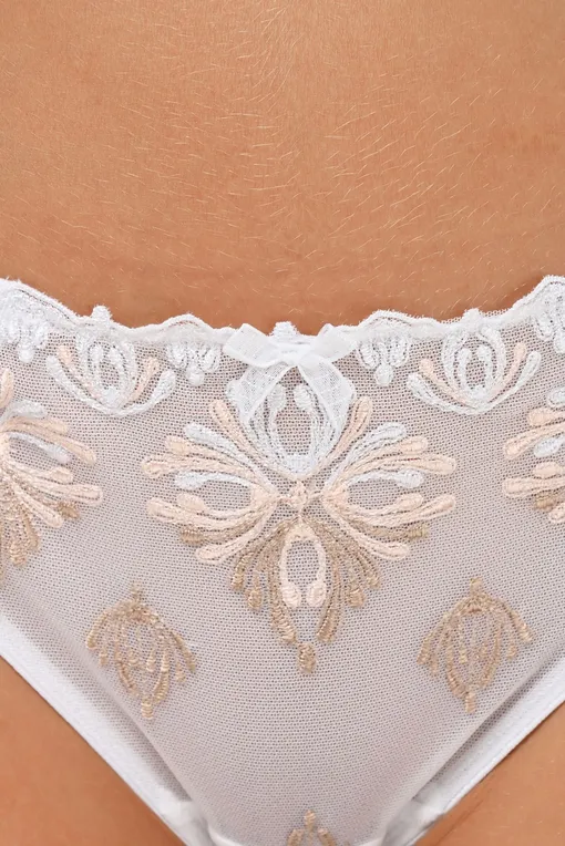 Трусы Chantelle C26090 0QS White-brown