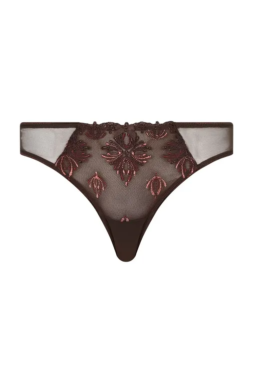 Трусы Chantelle C26090 0Q2 Glossy brown