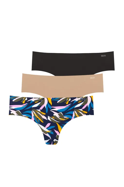 Трусы DKNY DK5028BP3 I376Y BLACK/GLOW/LOGO