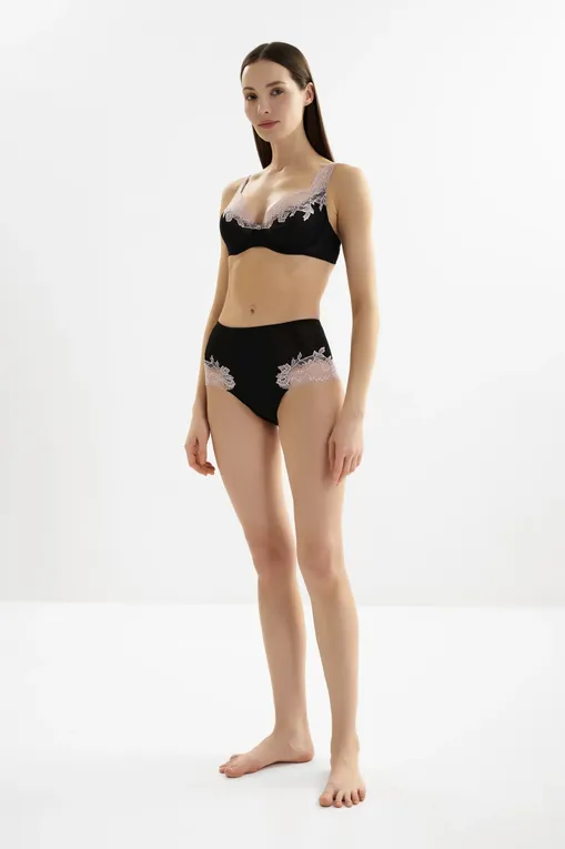 Трусы Gianantonio A. Paladini W52MS04 MORENA 900 NERO/ECRU