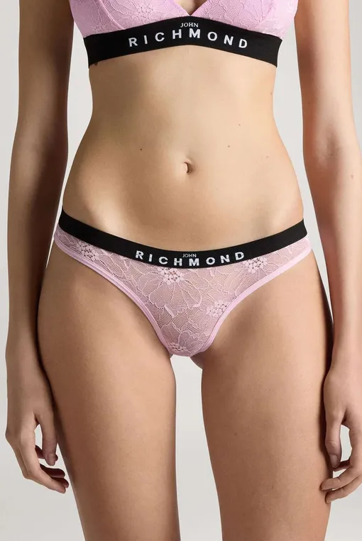 Трусы John Richmond HWP24010SL PINK/BLACK