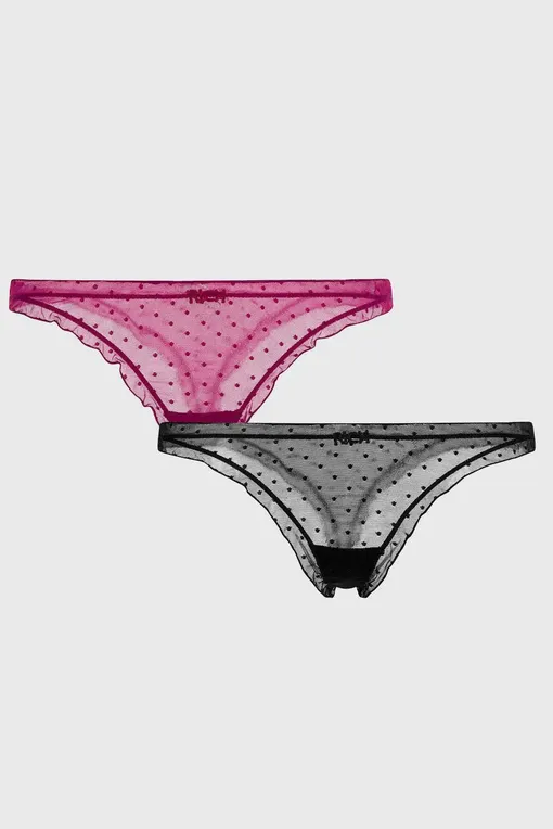 Трусы John Richmond IWCCC003-B BLACK/BURG