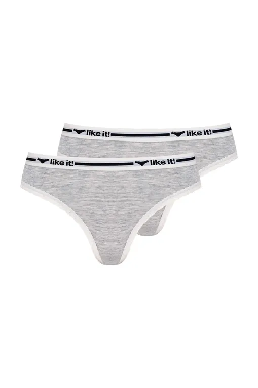 Трусы like It! 615650099 283 grey/ivory