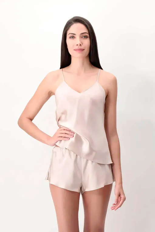 Шорты домашние Luna di Seta VLST08006 9108 CHAMPAGNE