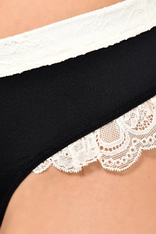 Трусы Marlies/Dekkers 19521 black and ivory