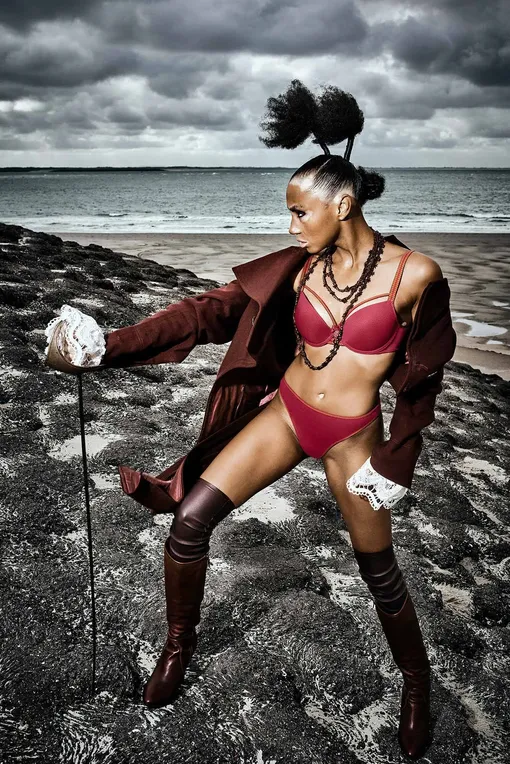 Трусы Marlies/Dekkers 35522 rhubarb and gold