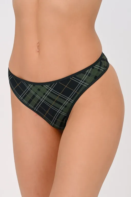 Трусы Marlies/Dekkers 35552 scarab green plaid
