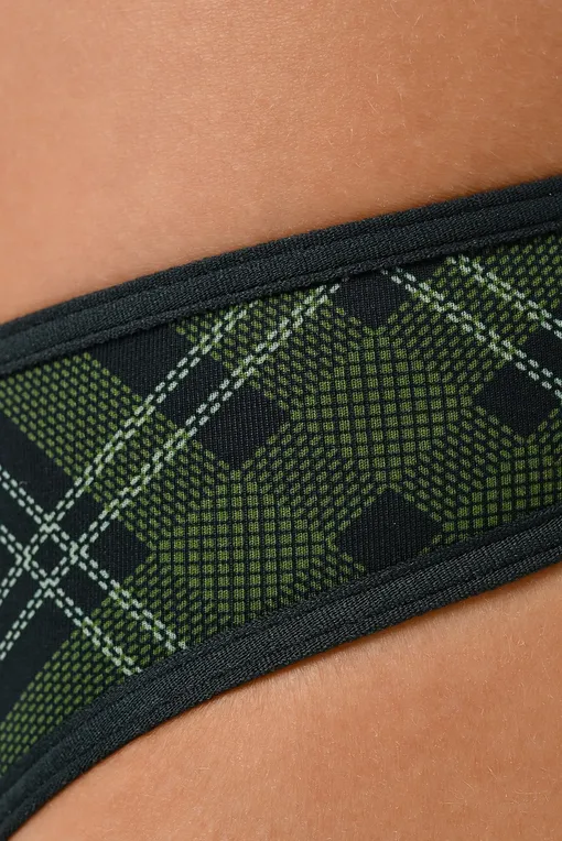 Трусы Marlies/Dekkers 35552 scarab green plaid