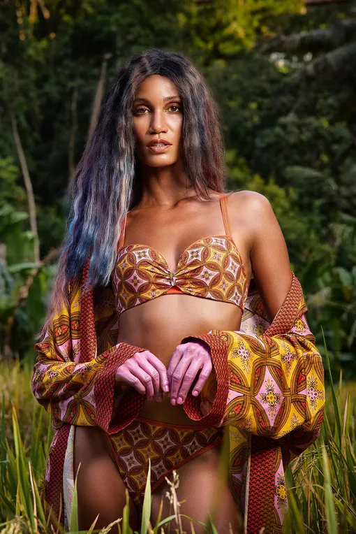 Трусы Marlies/Dekkers 35682 red clay and soft pink