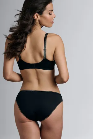 Marlies/Dekkers 35904 black gold lurex