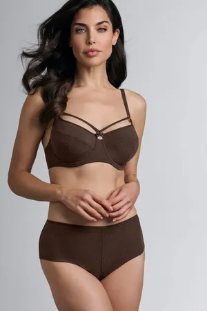 Marlies/Dekkers 35913 shimmering dark brown