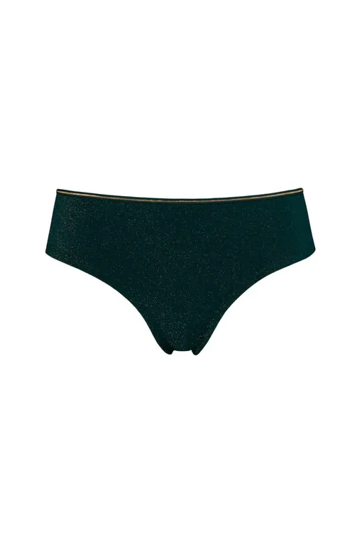 Трусы Marlies/Dekkers 36433 pine green and gold lurex