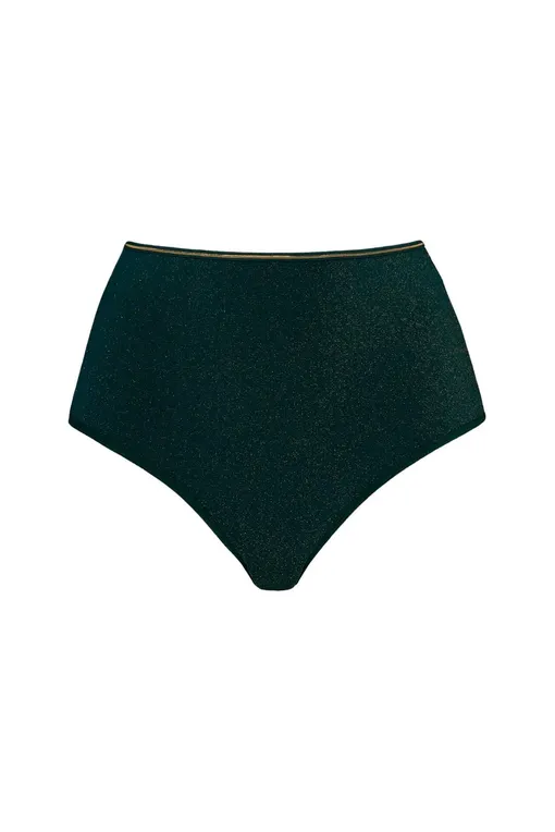 Трусы Marlies/Dekkers 36434 pine green and gold lurex