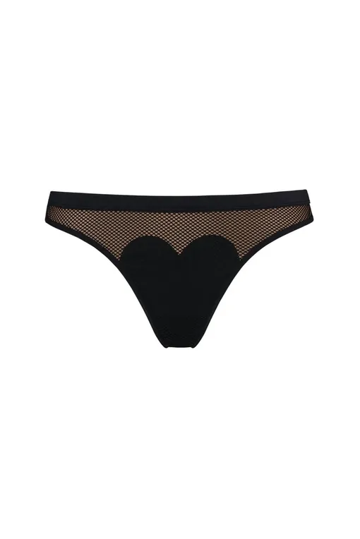 Трусы Marlies/Dekkers 36522 black mesh and sand