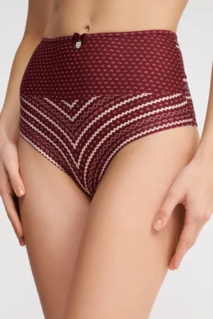 Marlies/Dekkers 36901 cabernet red and ivory