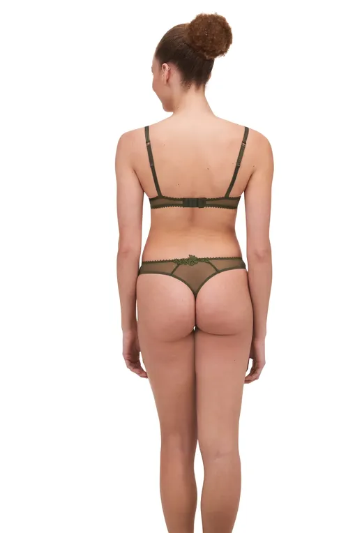 Трусы Passionata P40670 0CV Khaky-Pearl green