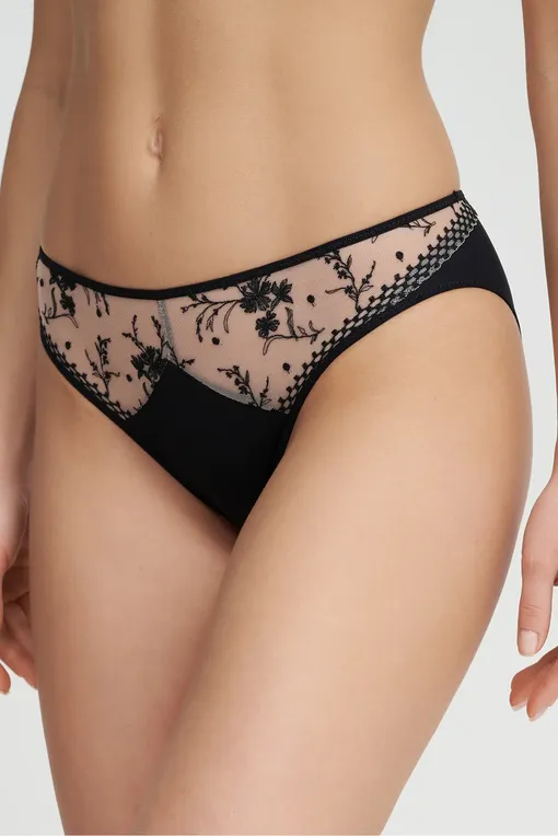 Трусы Passionata P41RA0 0IP Golden beige-Black