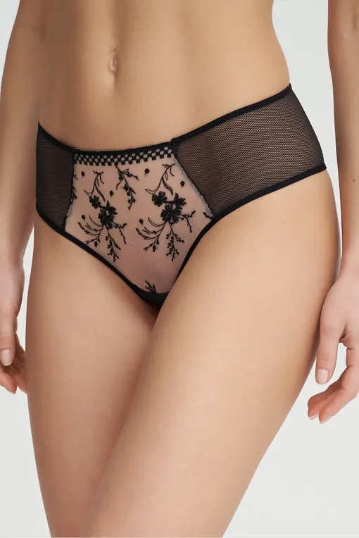 Трусы Passionata P41RB0 0IP Golden beige-Black