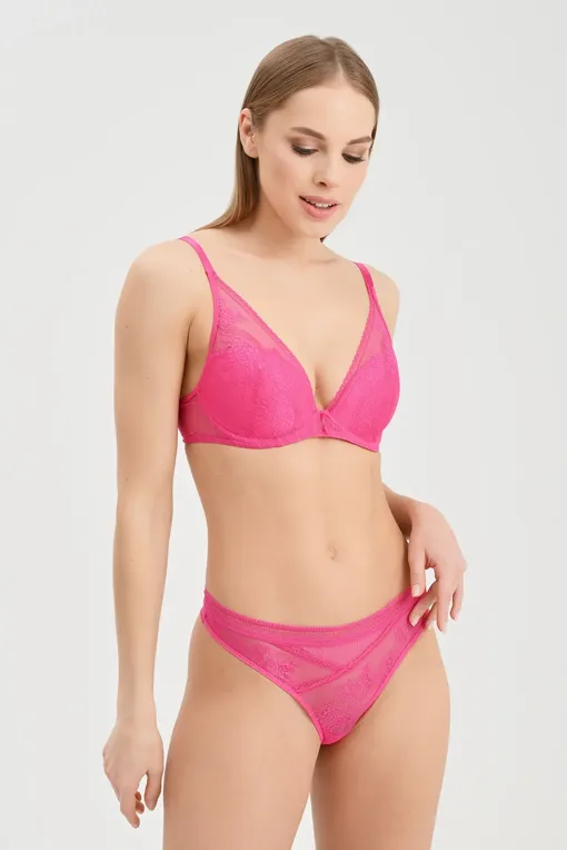Трусы Passionata P47H70 06X Pink feline