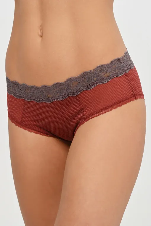 Трусы Passionata P57040 0C6 Fig-Chestnut