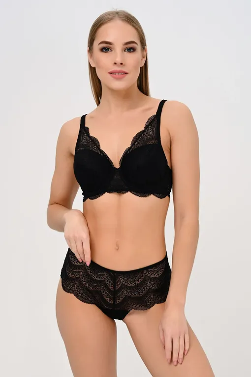 Трусы Simone Perele 12V630 015 noir/tatoo