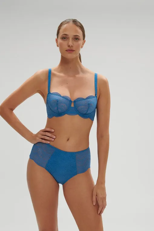 Трусы Simone Perele 12V770 558 Bleu Myosotis