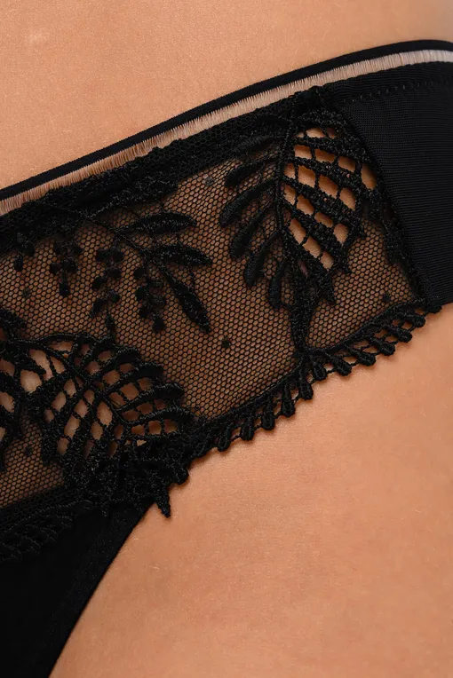 Трусы Simone Perele 12Y710 015 noir/tatoo