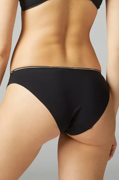 Трусы Simone Perele 12Y720 015 noir/tatoo