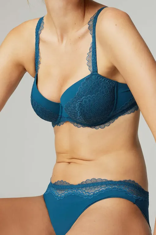 Трусы Simone Perele 13N726 579 Bleu canard