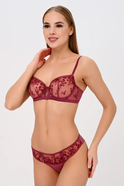 Трусы Simone Perele 15S710 327 Rose diva