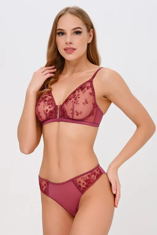 Трусы Simone Perele 15S720 327 Rose diva