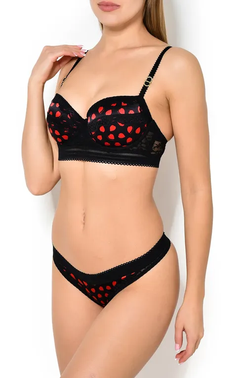 Трусы Stella McCartney S6L290300 BLACK&RED