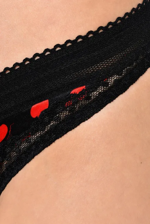 Трусы Stella McCartney S6L290300 BLACK&RED