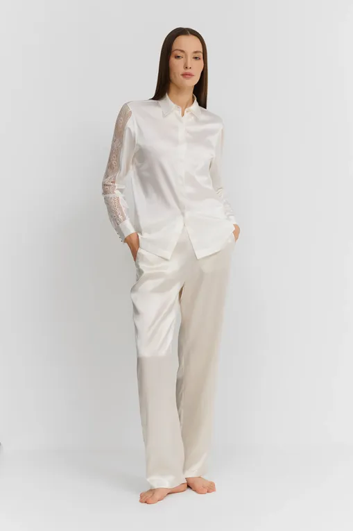 Брюки домашние AUBADE QS60 NACRE