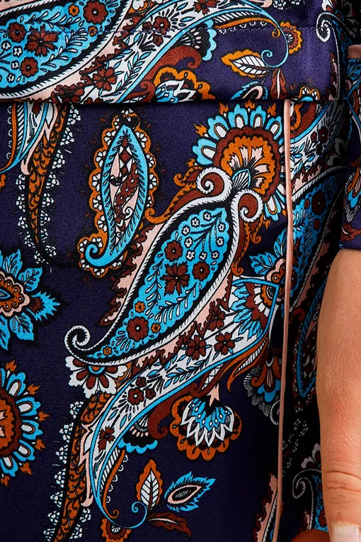 Брюки домашние AUBADE RT60 BLEU CACHEMI