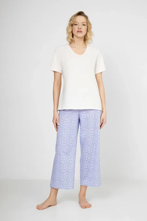 Брюки домашние Calida 28457 399 hydrangea blue