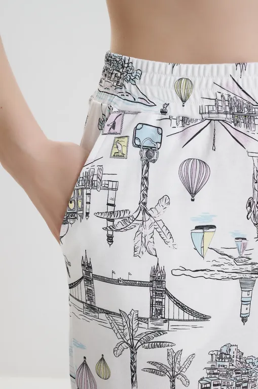 Брюки домашние Calida 29055 910 star white